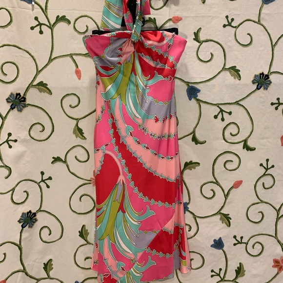 Laundry Silk Halter Dress - Picture 5 of 5